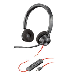 HP Poly Blackwire 3320 USB-C/A Wired On-Ear Headset - Teams Certified