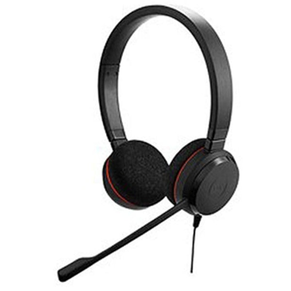 Jabra Evolve 20 SE USB-C Wired On-Ear Headset with In-Line Controls - Teams Certified