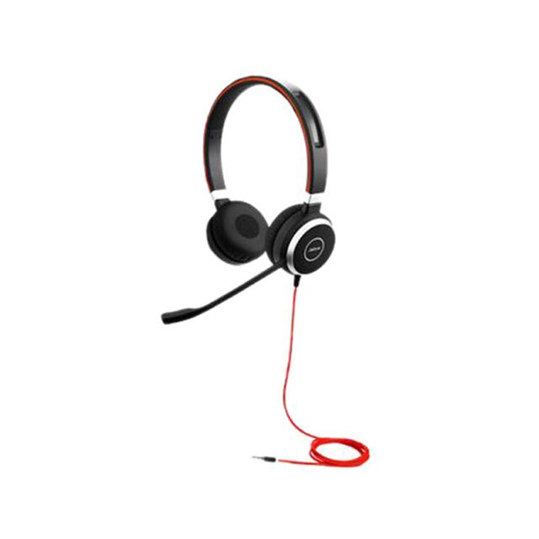 Jabra Evolve 40 3.5mm Wired On-Ear Headset - UC Certified