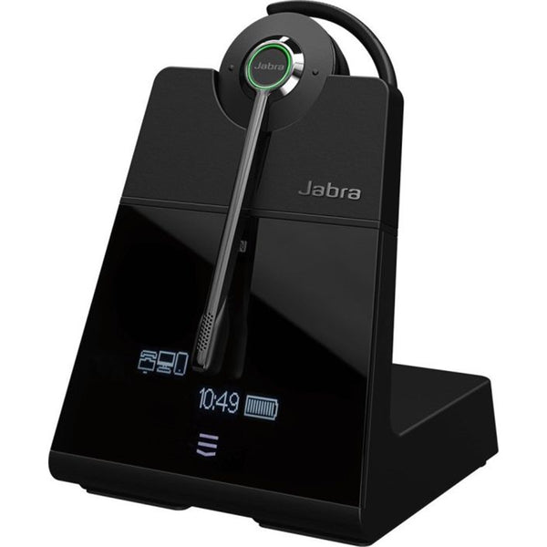 Jabra Engage 75 DECT Wireless On-Ear Headset with Charging Stand Stereo & Mono - Teams Certified