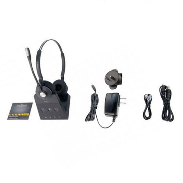 Jabra Engage 65 DECT Wireless On-Ear Headset with Charging Stand - Teams Certified