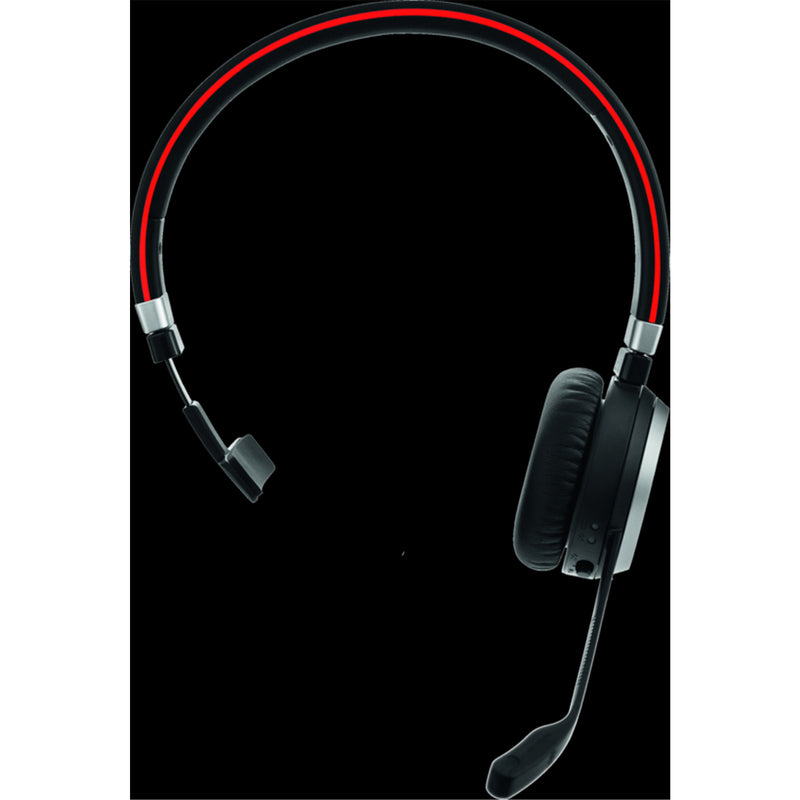 Jabra Evolve 65 SE Bluetooth On-Ear Mono Headset - UC Certified