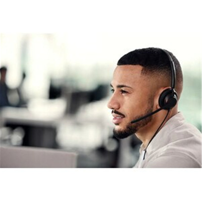 Jabra Engage 40 USB-A Wired On-Ear Headset with In-Line Controls - Teams Certified