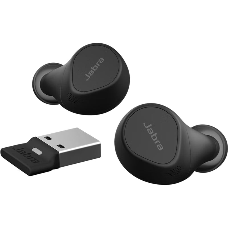 Jabra Evolve2 Buds Bluetooth True Wireless In-Ear Active Noise Cancelling Earbuds - UC Certified