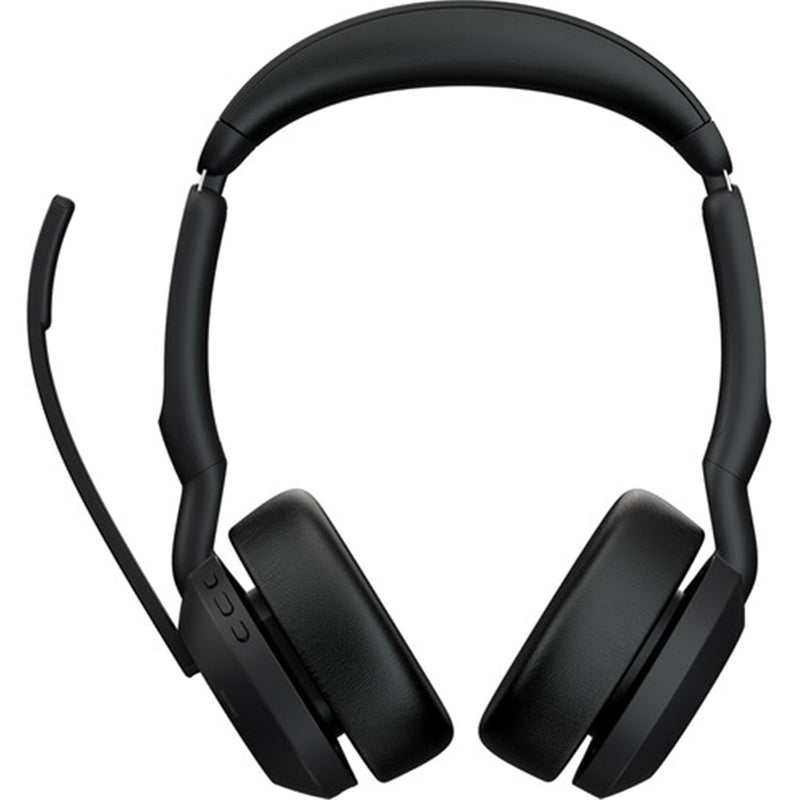 Jabra Evolve2 55 Bluetooth On-Ear Active Noise Cancelling Headset - Teams Certified