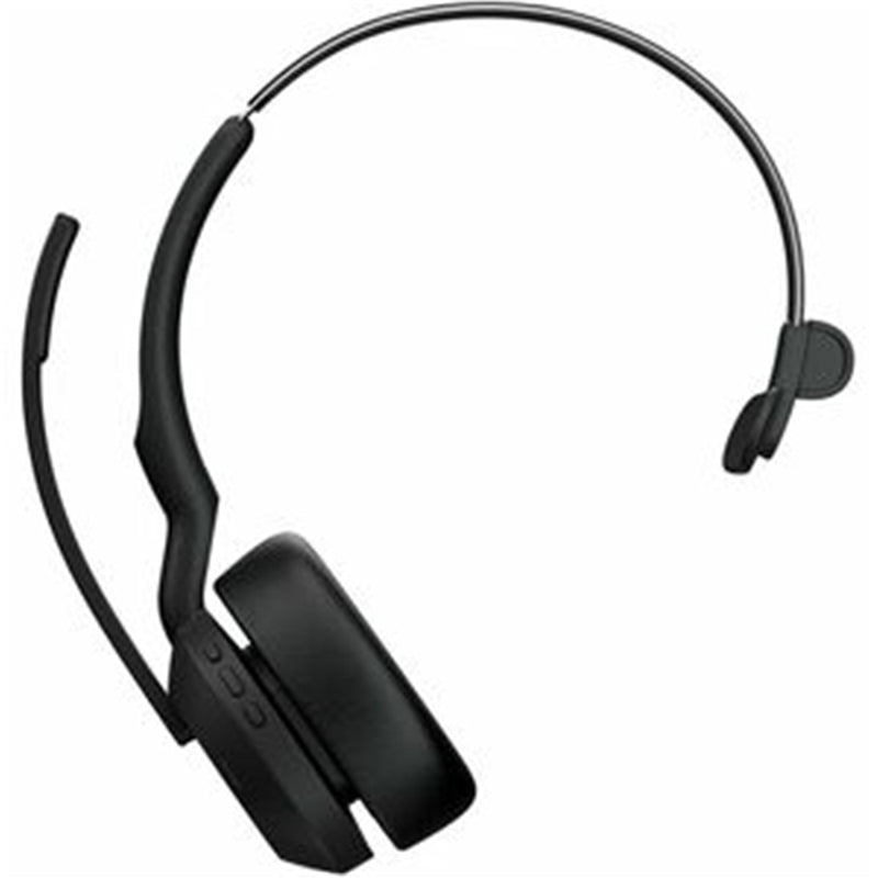 Jabra Evolve2 55 Bluetooth On-Ear Active Noise Cancelling Headset, Mono - Teams Certified