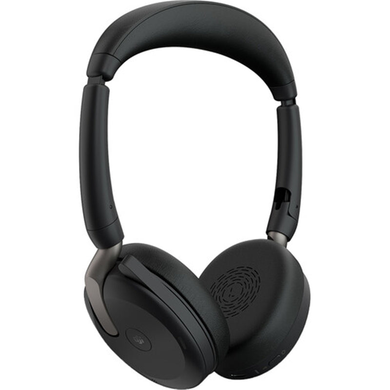 Jabra Evolve2 65 Flex Foldable Bluetooth On-Ear Active Noise Cancelling Headset - Teams Certified