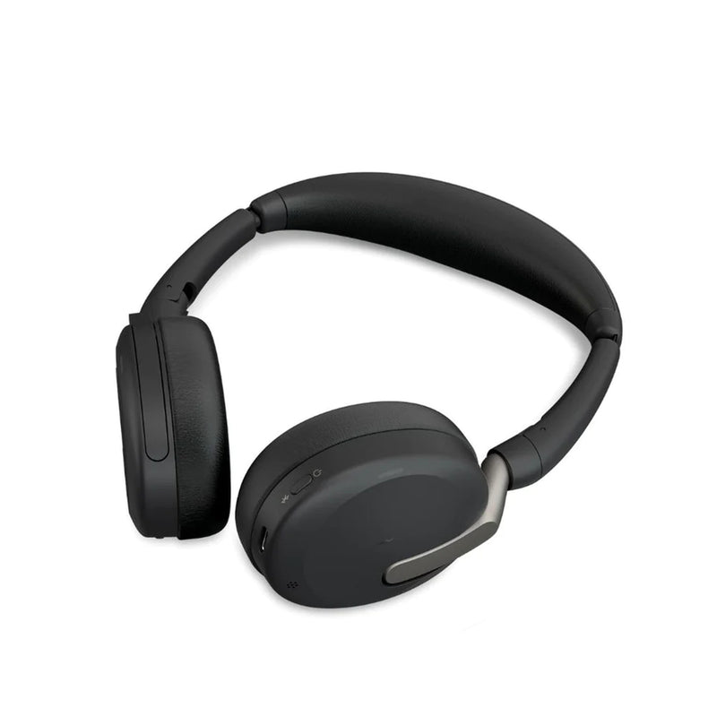 Jabra Evolve2 65 Flex Foldable Bluetooth On-Ear Active Noise Cancelling Headset - UC Certified