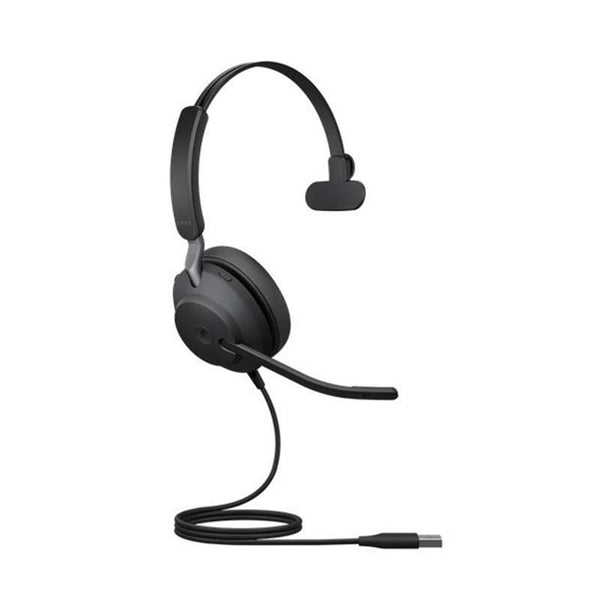 Jabra Evolve2 40 SE USB-A Wired On-Ear Mono Headset - UC Certified