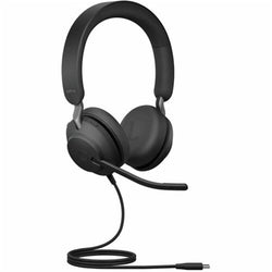 Jabra Evolve2 40 SE USB-C Wired On-Ear Headset - UC Certified