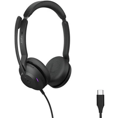 Jabra Evolve2 30 SE USB-C Wired On-Ear Headset - Teams Certified