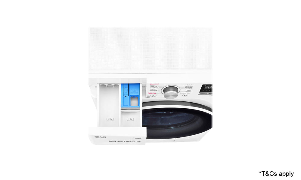 LG 7.5kg AI Direct Drive Front Load Washer with Steam