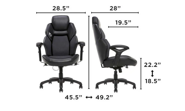DPS 3D Insight Gaming Chair Adjustable Headrest