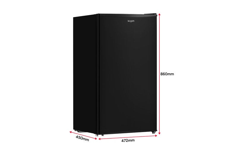 Kogan 93L Bar Fridge (Black)