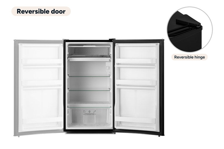 Kogan 93L Bar Fridge (Black)