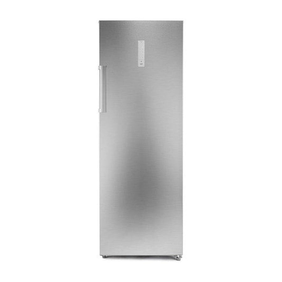 Kogan 238L Upright Frost Free Fridge & Freezer (Stainless Steel)