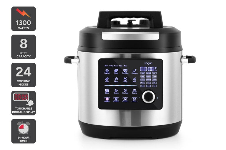 Kogan 8L 24-in-1 Multi Cooker