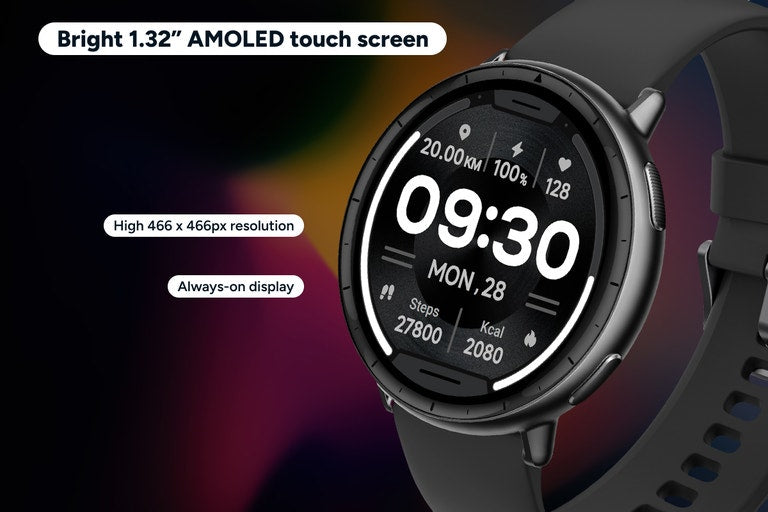 Kogan Pulse 4 Pro GPS Smart Sports Watch (Graphite)