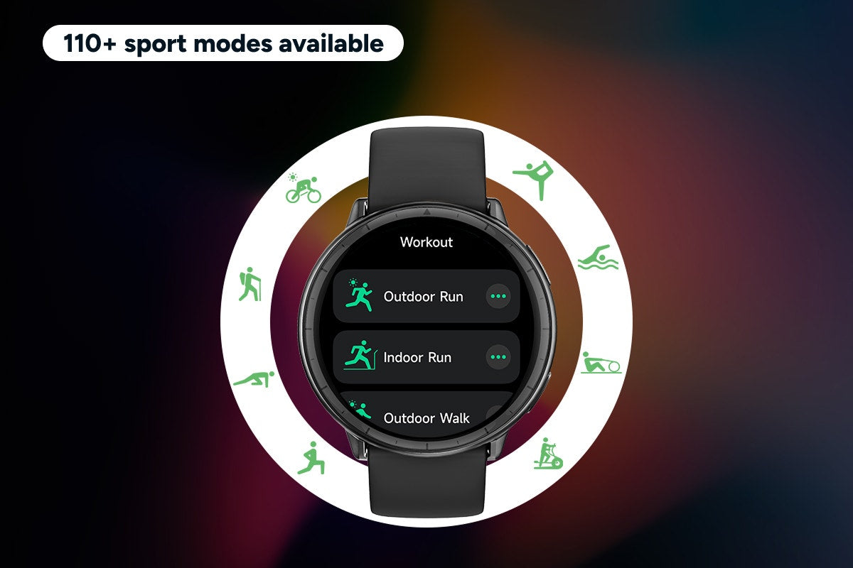 Kogan Pulse 4 Pro GPS Smart Sports Watch (Graphite)