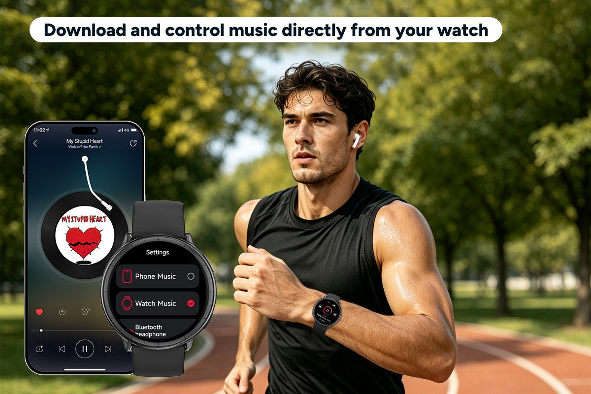 Kogan Pulse 4 Pro GPS Smart Sports Watch (Graphite)