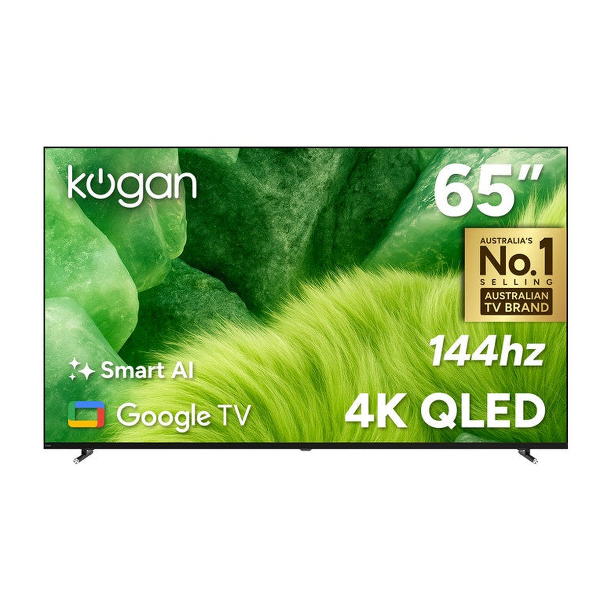 Kogan 65" QLED 4K 144Hz Smart AI Google TV - Q98G