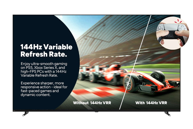 Kogan 65" QLED 4K 144Hz Smart AI Google TV - Q98G