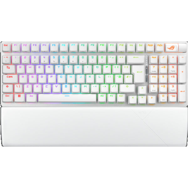 ASUS ROG STRIX SCOPE II 96% Wireless Gaming Keyboard - Moonlight White -