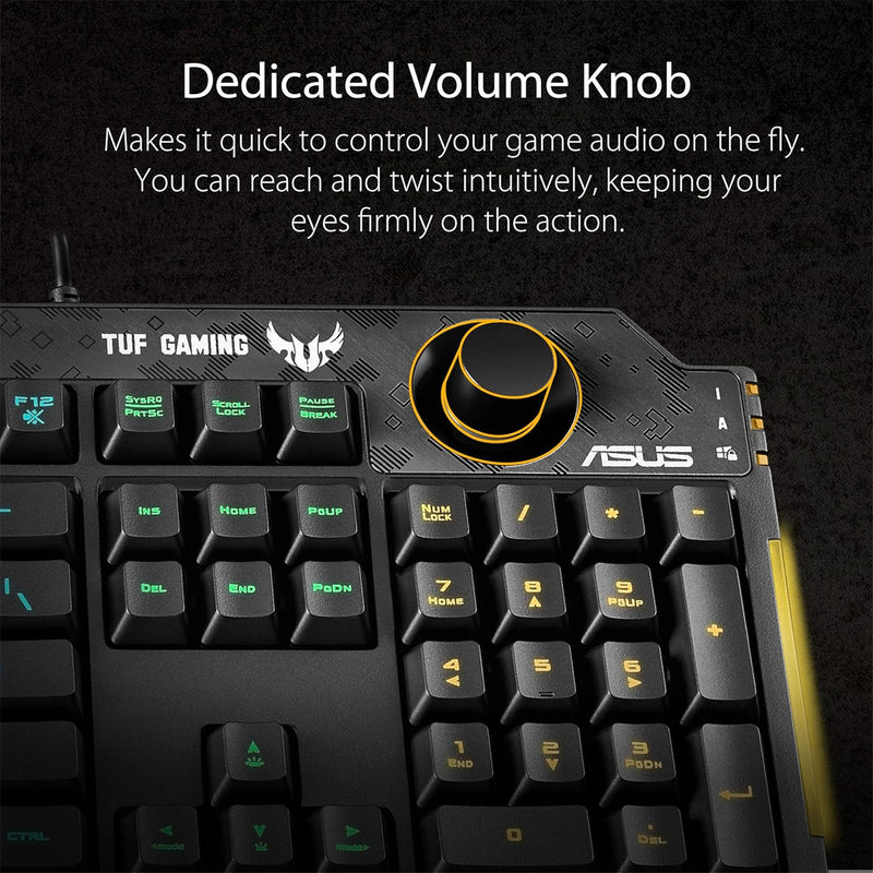 ASUS TUF K1 Gaming Keyboard