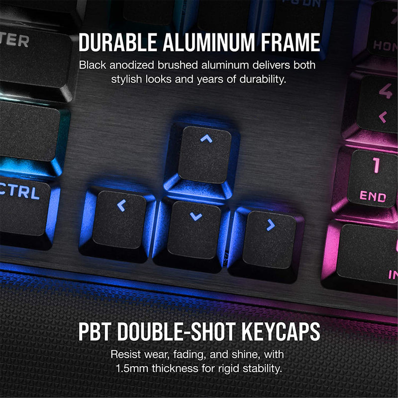 Corsair K60 RGB Pro SE Mechanical Gaming Keyboard - Black
