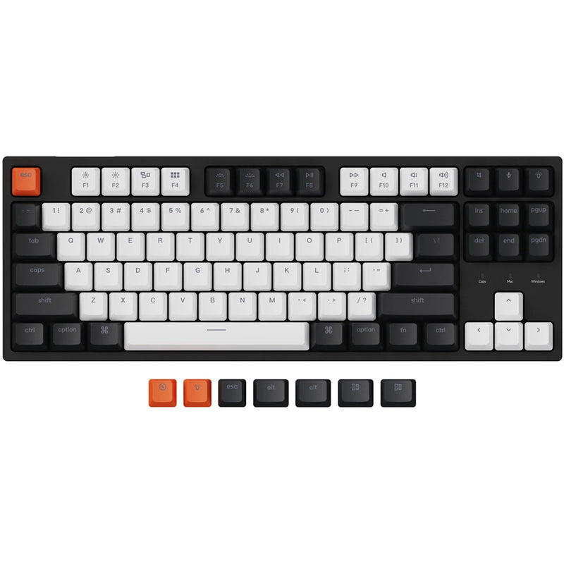 Keychron C1 80% TKL Mechanical Wired Keyboard - RGB Backlight