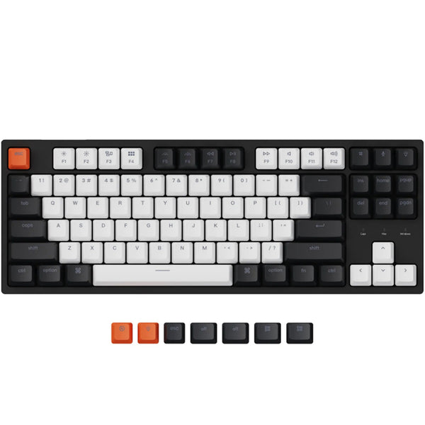 Keychron C1 80% TKL Wired Mechanical Keyboard - RGB Backlight