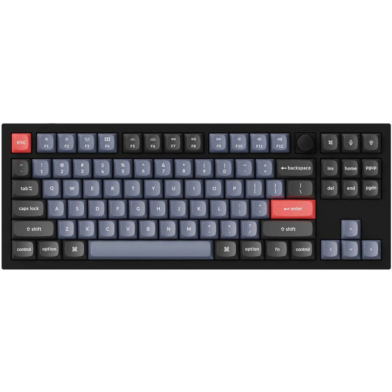 Keychron Q3-M1 Q3 QMK Custom Hot-Swappable Mechanical Keyboard Full Assembled Carbon