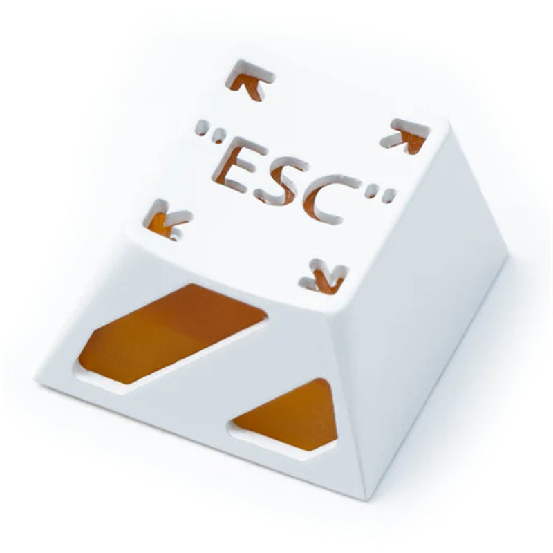 Keychron ESC Key (1u) Aluminum Artisan Keycap - White
