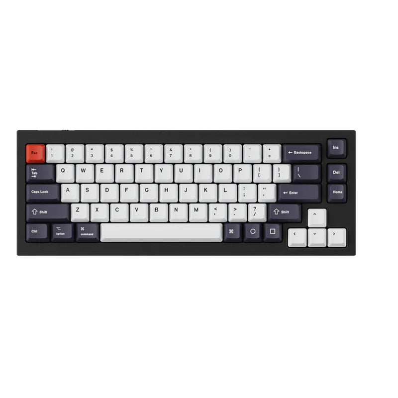 Keychron OEM Dye-Sub PBT Keycap Set - Bluish Black White Full Set