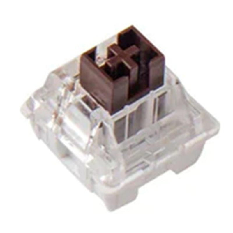 Keychron V10 Swappable RGB Backlight Brown Switch - Frosted Black - Knob Version