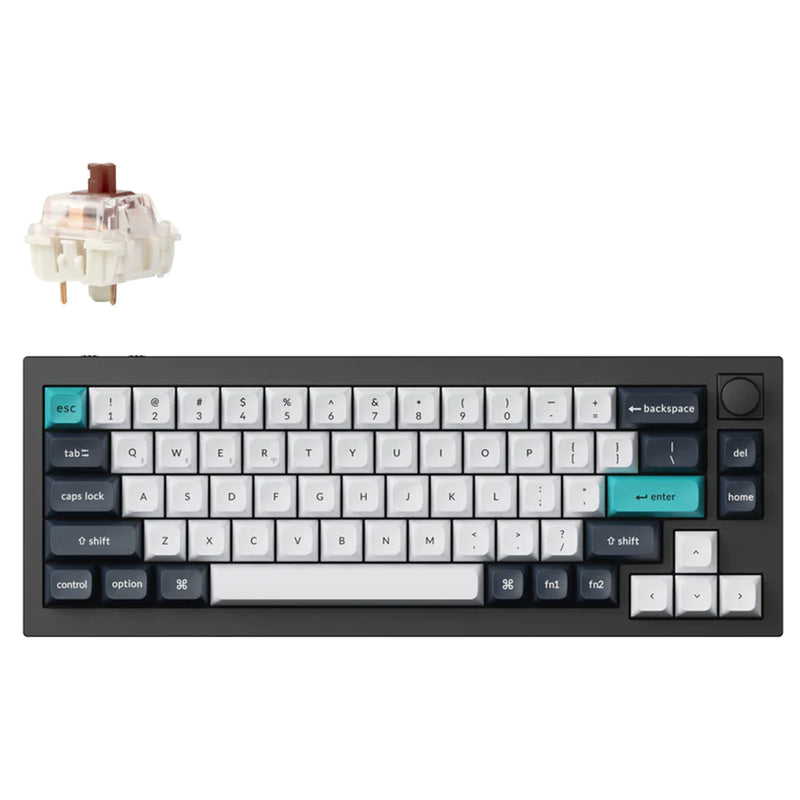 Keychron Q2 Max 65% Wireless Mechanical Keyboard - Carbon Black