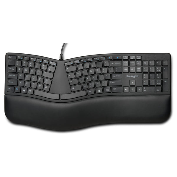 Kensington Pro Fit K75400US Ergonomic Keyboard - Black