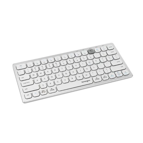 Kensington K75504US Multi-device Dual Wireless Keyboard - Silver