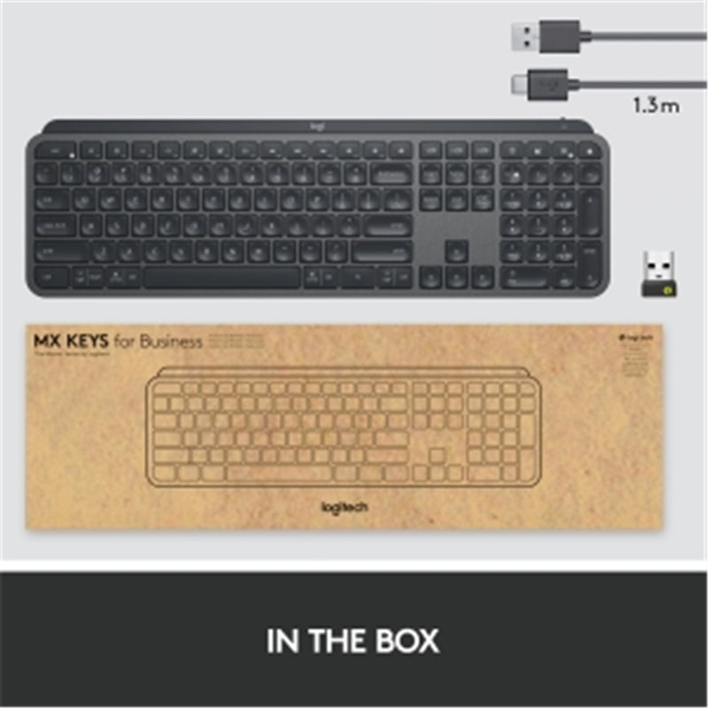 Logitech MX Keys Wireless Keyboard For Business
