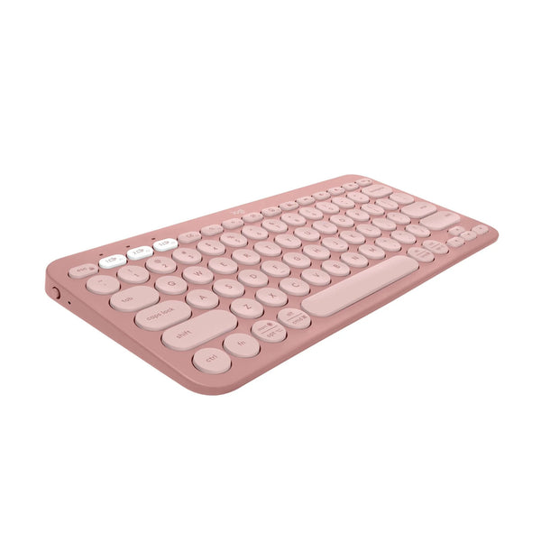 Logitech Pebble Key 2 K380s Bluetooth Keyboard - Tonal Rose