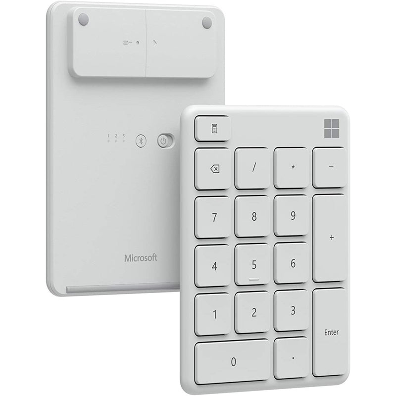 Microsoft Bluetooth Wireless Number Pad - Glacier