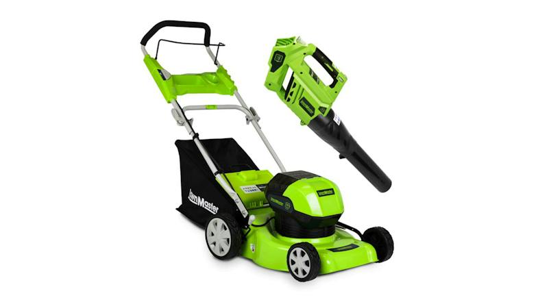 Lawnmaster 58V 16" Electric Mower and Blower Combo Kit