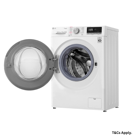 LG 7.5kg AI Direct Drive Front Load Washer with Steam