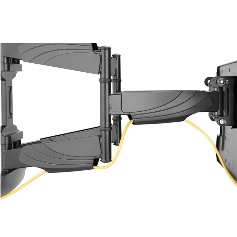 Brateck Lumi KMA30-246 32" - 65" Elegant Full-Motion OLED TV Wall Mount. Extend, tilt and swivel. VESA Support up to 400 x 200mm. Max weight 30Kgs. Built-In Level Adjustment. Detachable VESA Plate