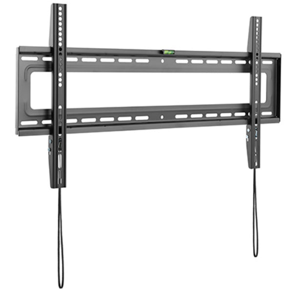 Brateck Lumi LP46-48F 37-70" Fixed Curved & Flat TV Wall Mount. Click-in spring lock with easy release tabs. Integrated bubble level. Max Weight 50kg, max VESA 800x400mm. Profile 28mm.