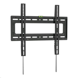 Brateck Lumi LP46-44F 32-55" Fixed Curved & Flat TV Wall Mount. Click-in spring lock with easy release tabs. Integrated bubble level. Max Weight 40kg, max VESA 400x400mm. Profile 28mm.