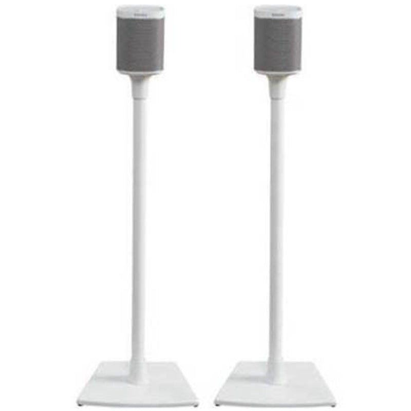 SANUS WSS2-W1 Sonos Speaker Stands - WHITE Designed for SONOS PLAY:1 & PLAY:3 Speakers - White finish