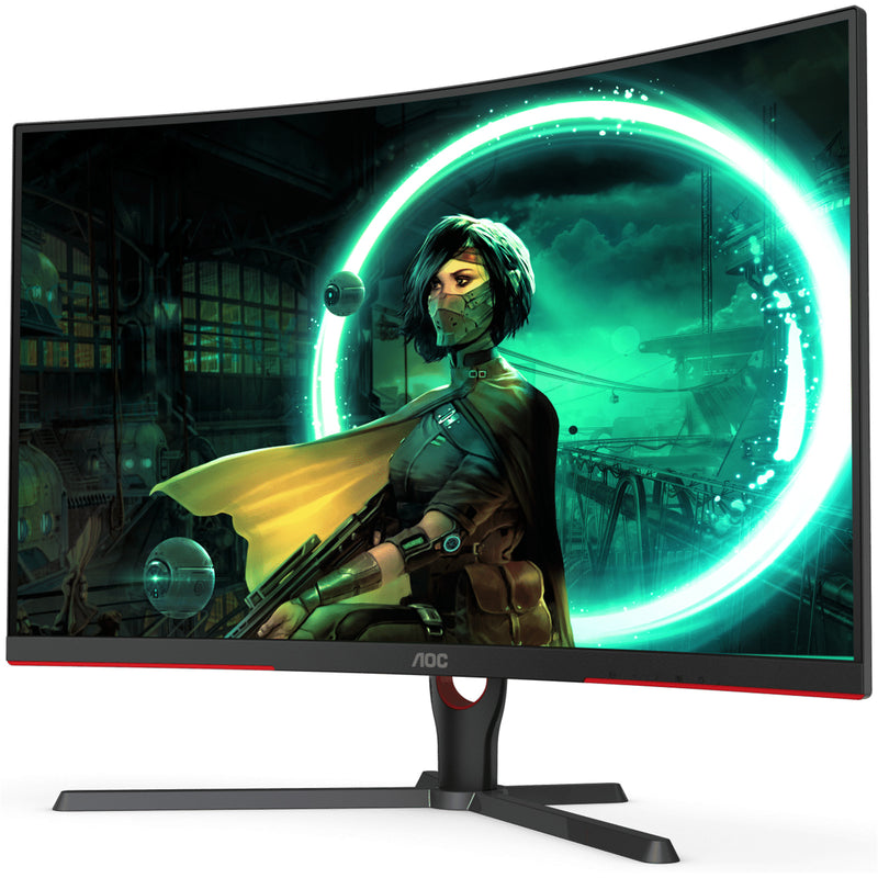 AOC CQ32G3SE 31.5" QHD 165Hz Curved R1000 Gaming Monitor