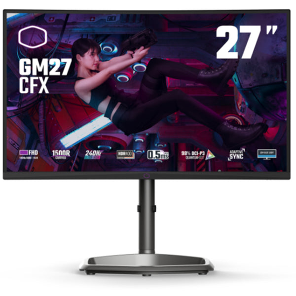 Cooler Master GM27CFX 27" FHD 240Hz Curved Gaming Monitor