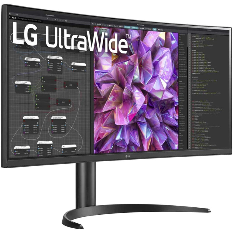 LG 34WQ75C-B 34" UltraWide QHD Curved Monitor